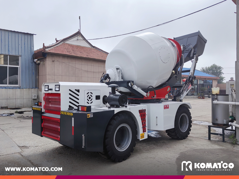 LUZUN JBC5500 Self Loading Concrete Mixer