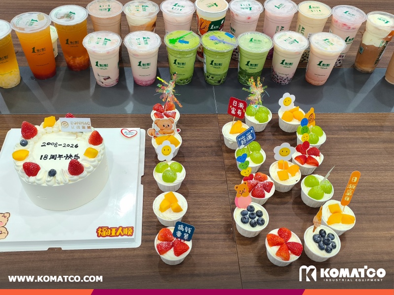 KOMATCO Celebrates 18th Anniversary with Afternoon Tea